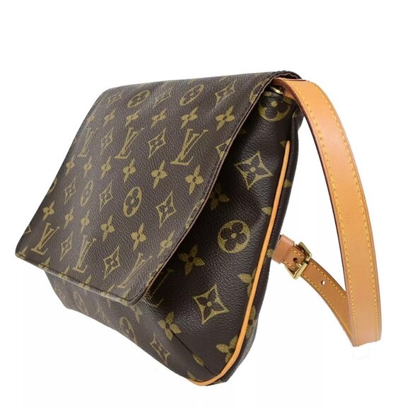 LOUIS VUITTON Musette Tango Short Shoulder Bag Monogram Leather - Picture 2 of 16